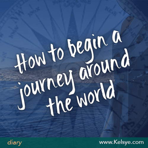 begin journey around the world