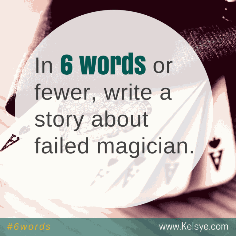 6words failed magician